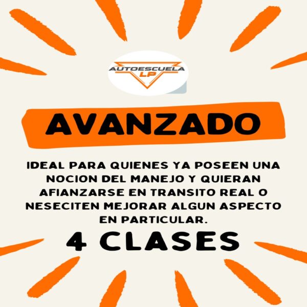 autoescuela curso avanzado